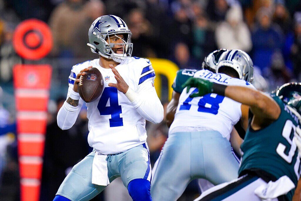 5. Dak Prescott, Dallas (1-2)